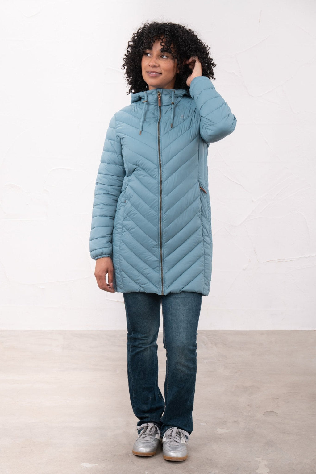 Laurel Coat Bluestone - image 1