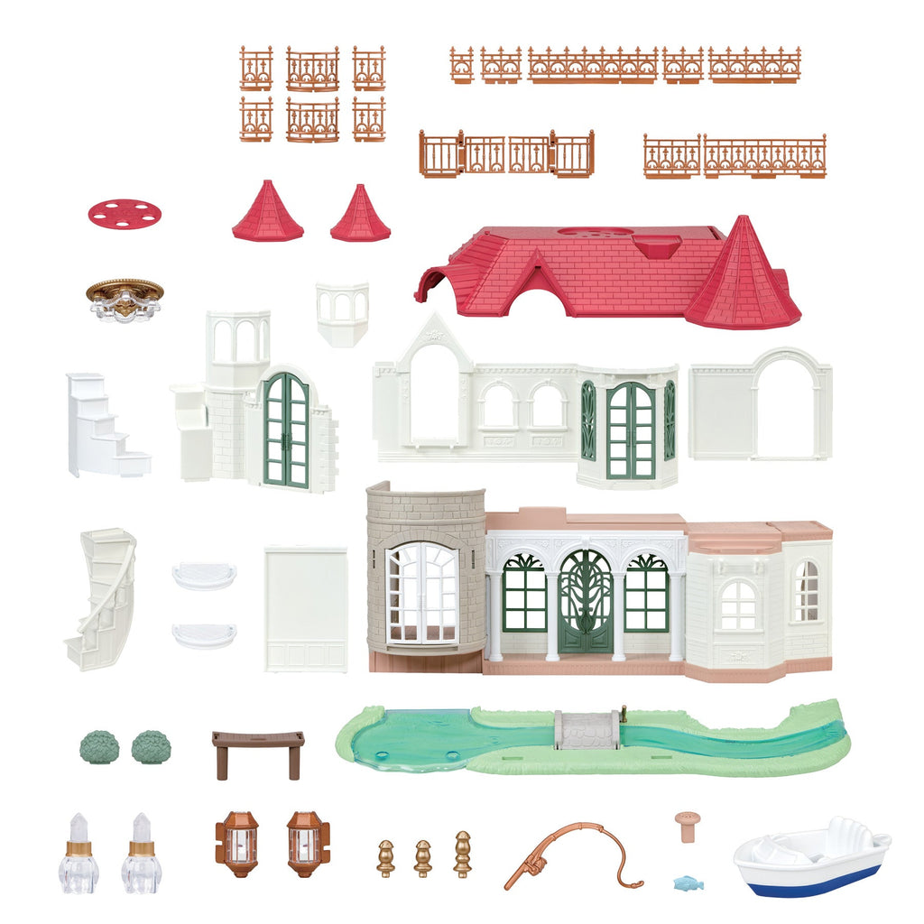 Sylvanian Families Red Roof Riverside Manor - image 10