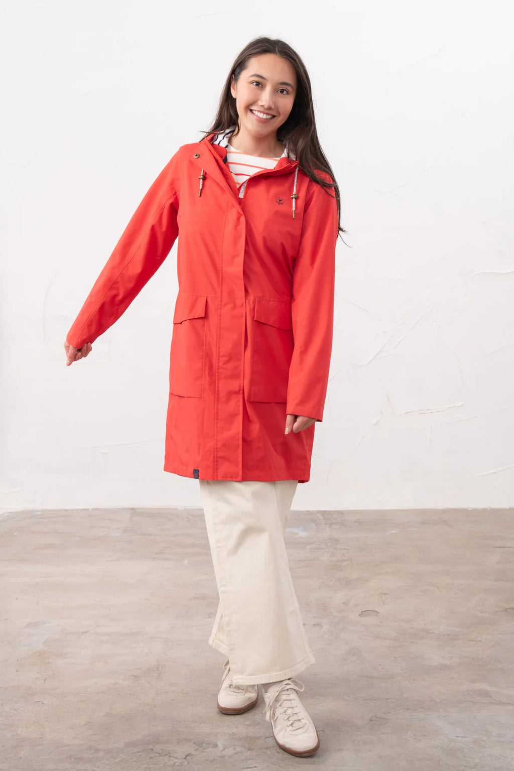 Lighthouse Beachcomber Long Jacket – 3/4 Length Waterproof Coat
