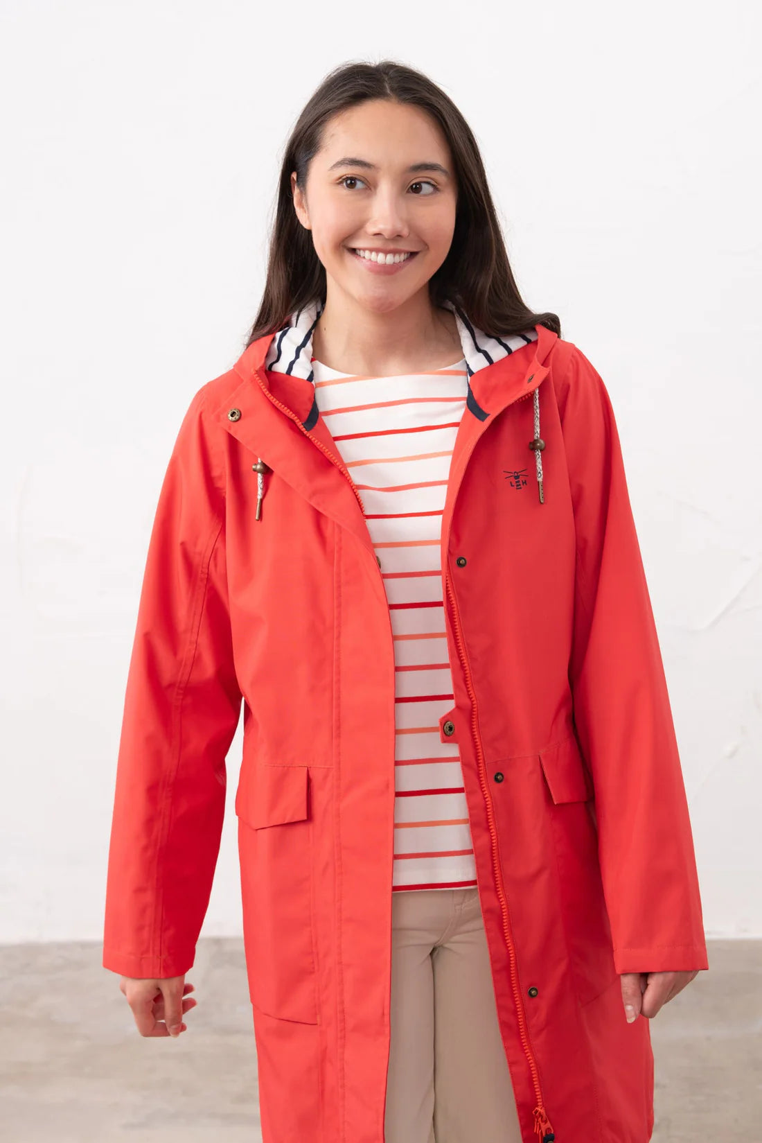 Lighthouse Beachcomber Long Jacket – 3/4 Length Waterproof Coat
