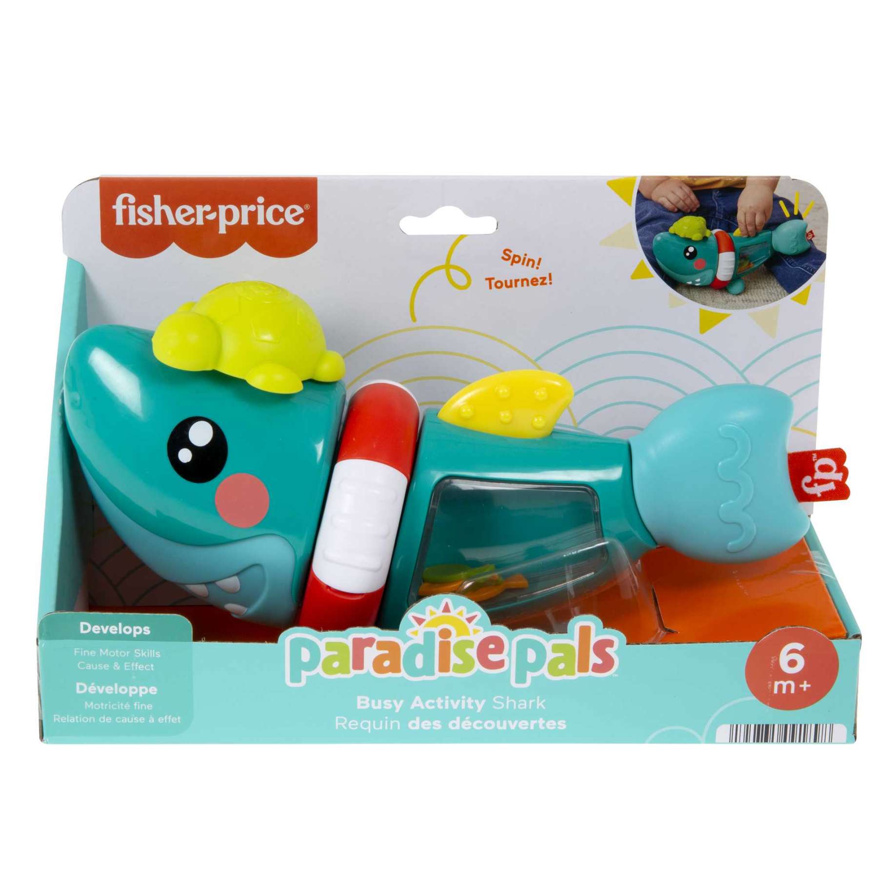 Fisher-Price Paradise Pals Busy Activity Shark - Flemings Department Store