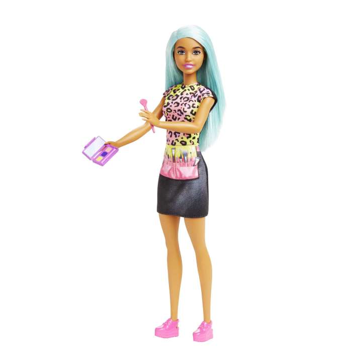 Barbie Makeup Artist Doll With Teal Hair - Flemings Department Store