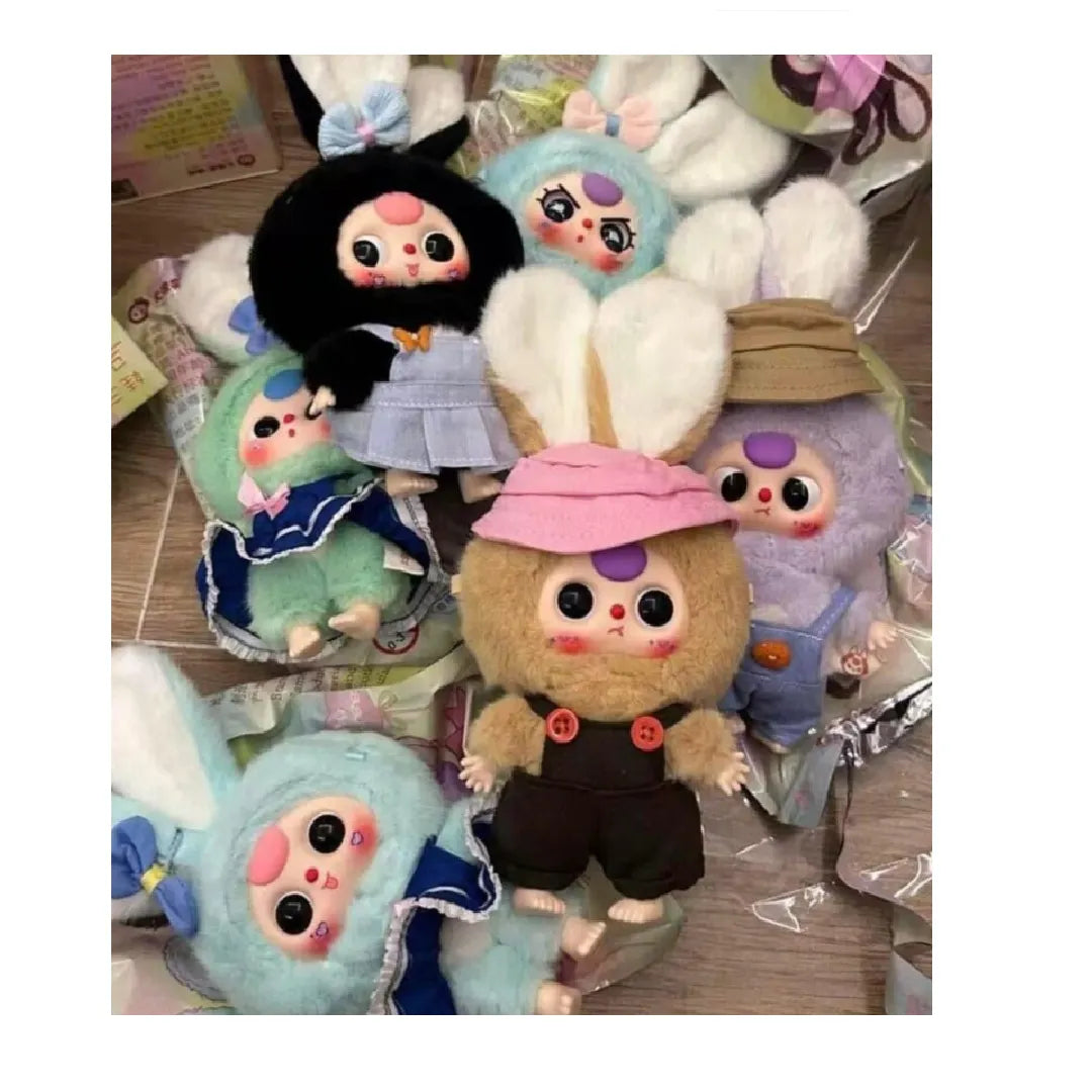 Baby Three Macaron Cute Bunny V1 Plush Blind Box – Mystery Toy