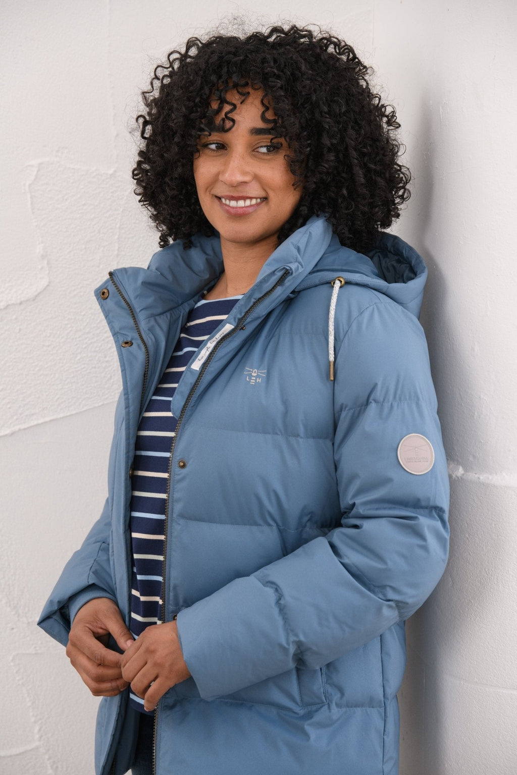 Margot Coat Bluestone - image 4