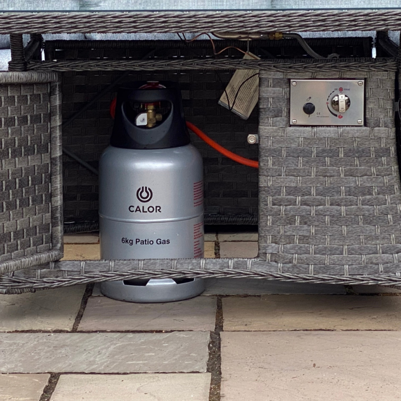 Amalfi Corner Unit with Firepit