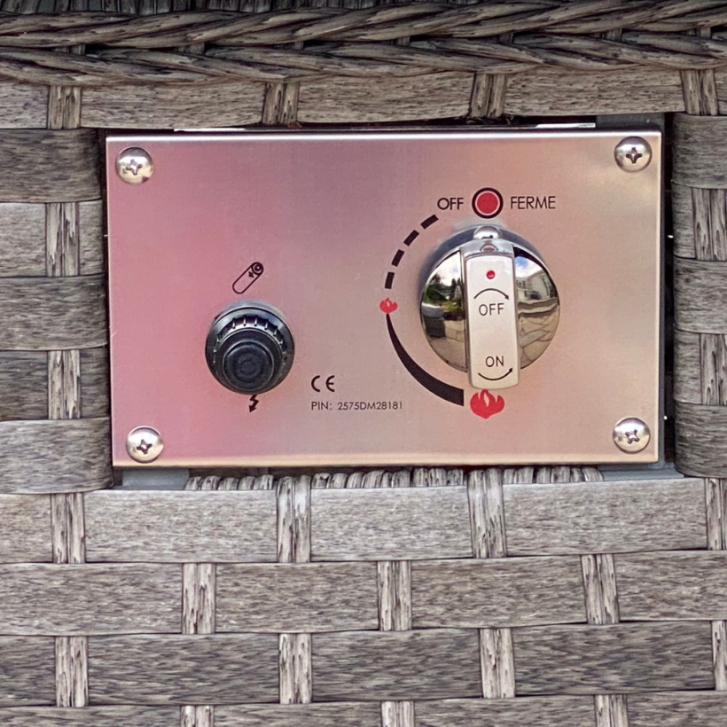 Amalfi Corner Unit with Firepit