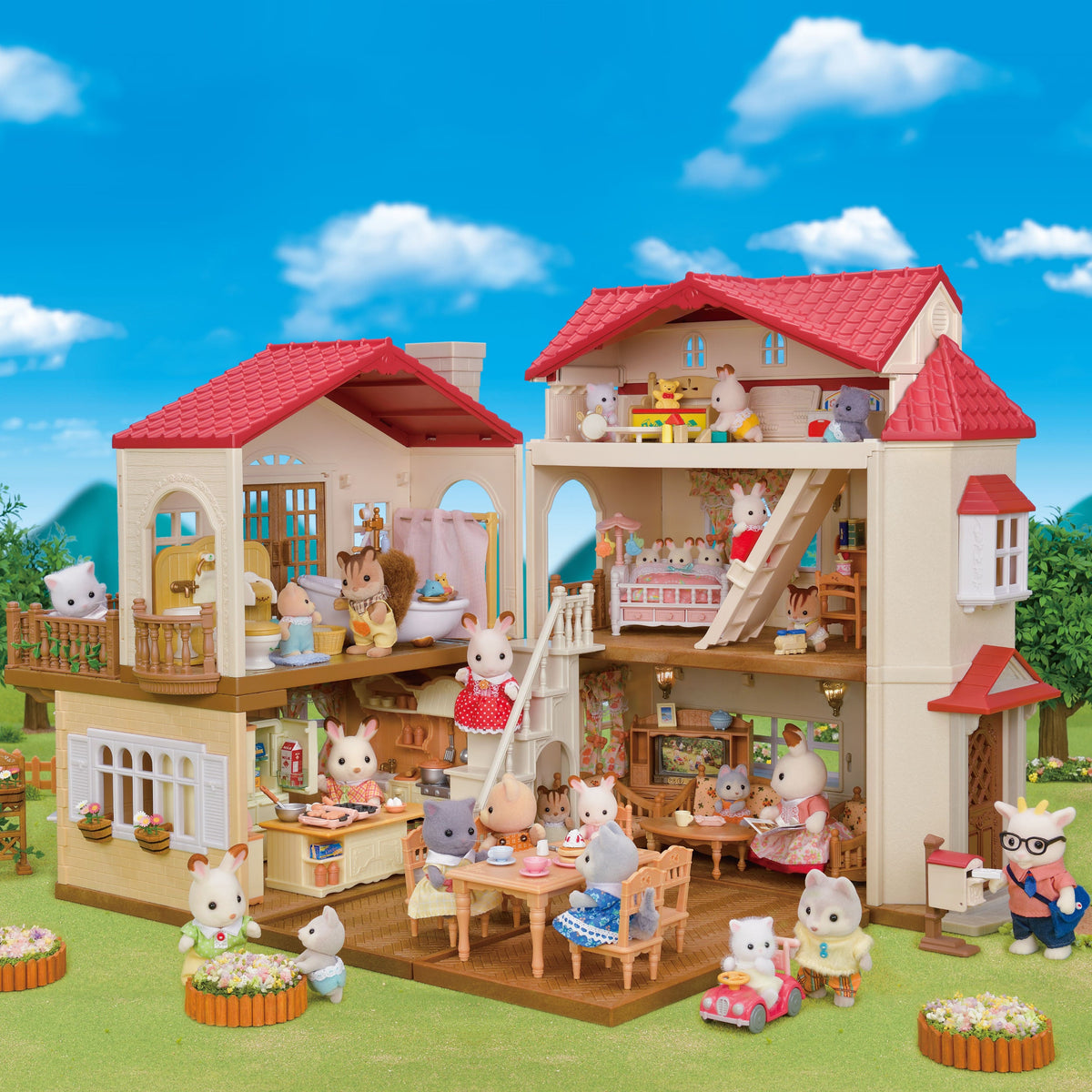 Sylvanian Families Red Roof Country Home - Secret Attic Playroom - image 2