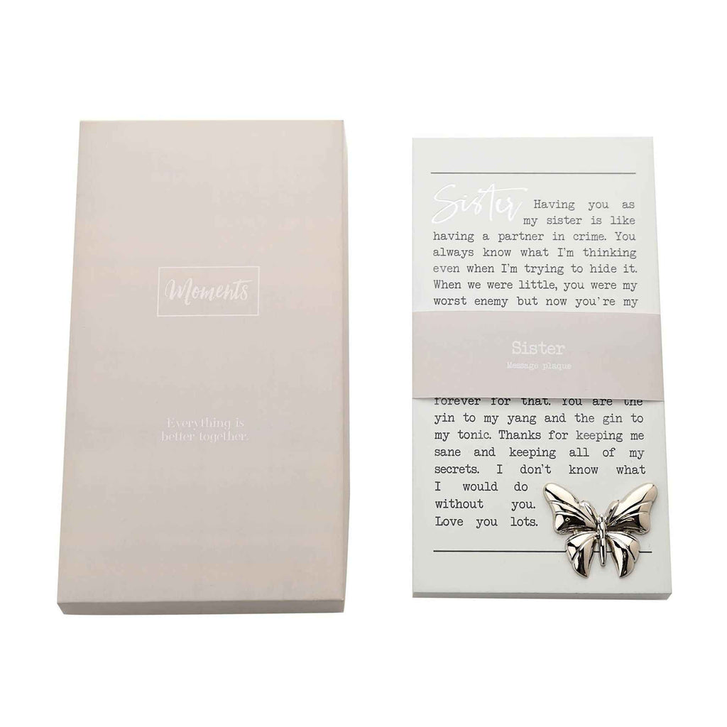 MOMENTS STANDING PLAQUE - SISTER