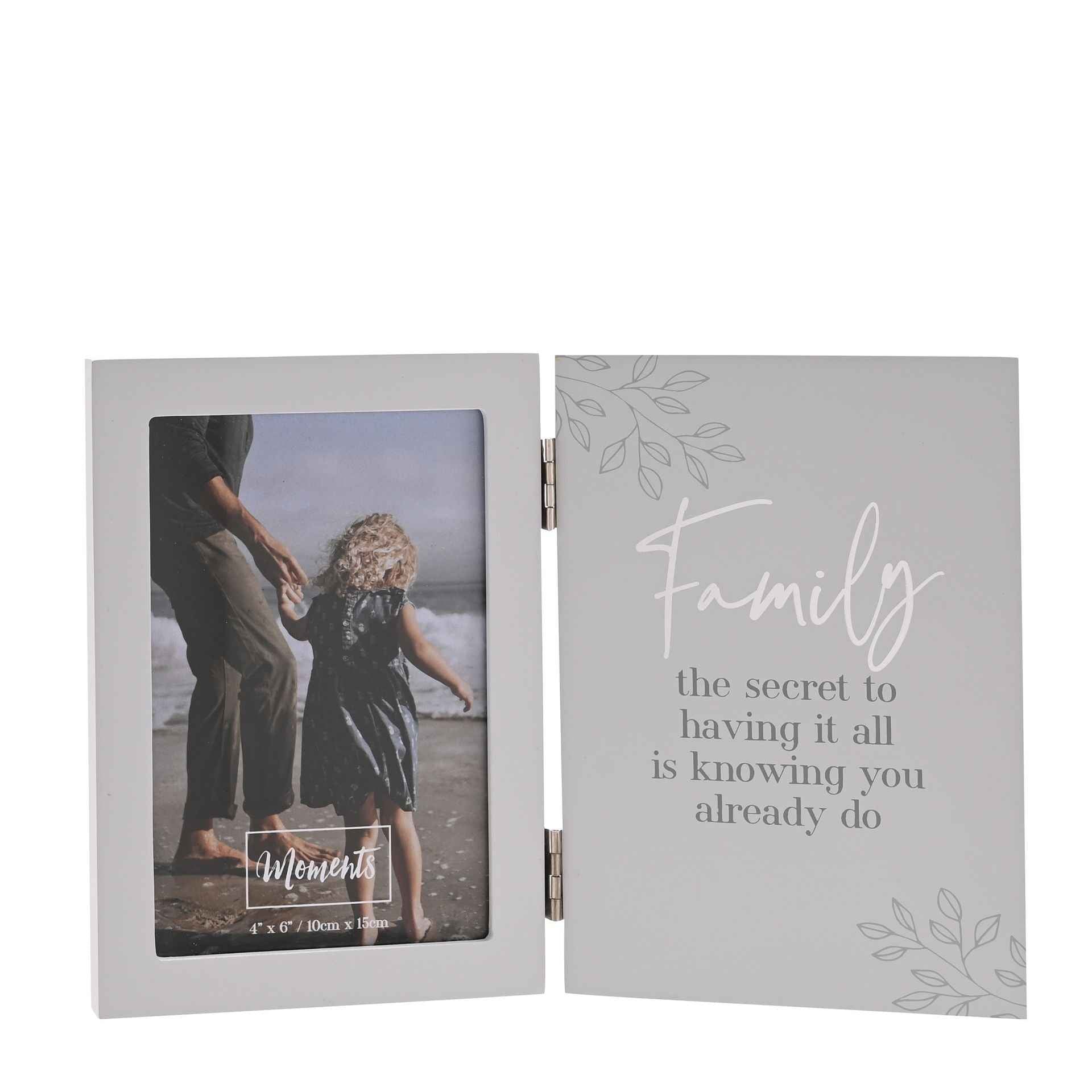 MOMENTS HINGED PHOTO FRAME FAMILY