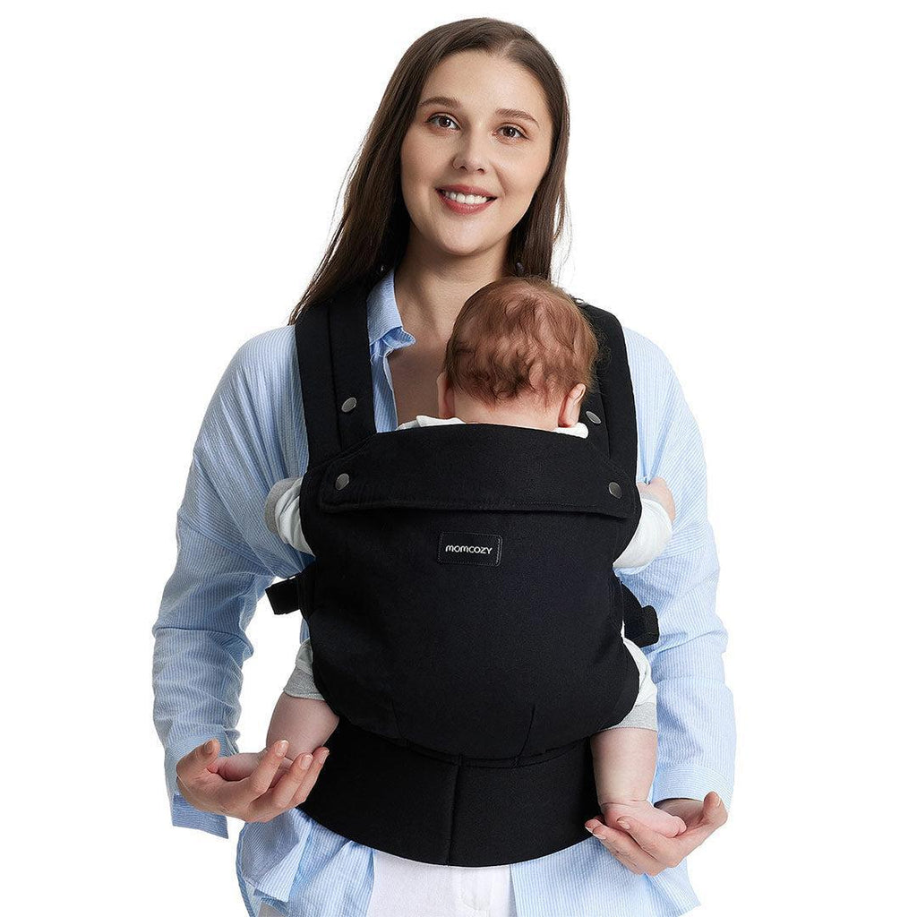 Momcozy 3-in-1 Cotton Baby Carrier – Soft Newborn Baby Carrier