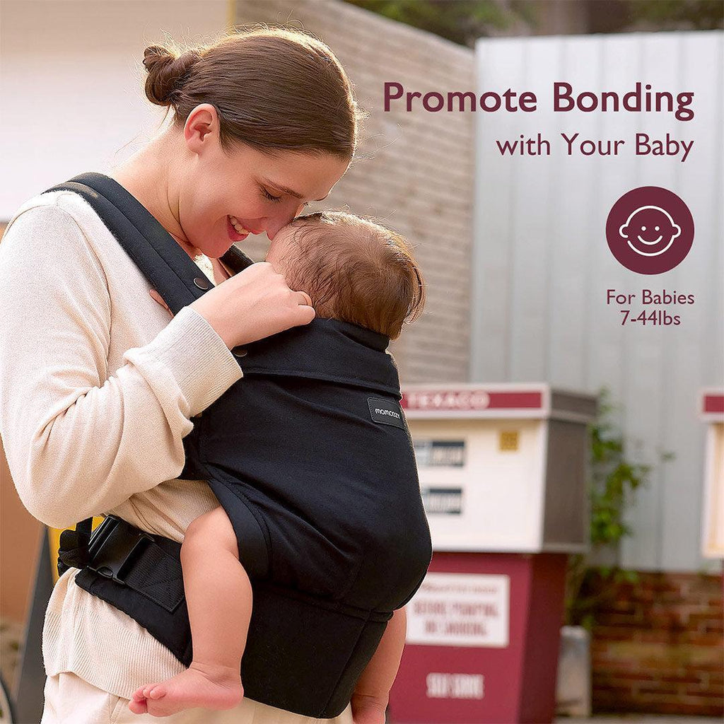 Momcozy 3-in-1 Cotton Baby Carrier – Soft Newborn Baby Carrier