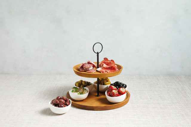 Artesà Appetiser Two Tier Serving Set
