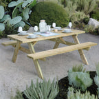 Pressure Treated Heavy Duty Picnic Bench