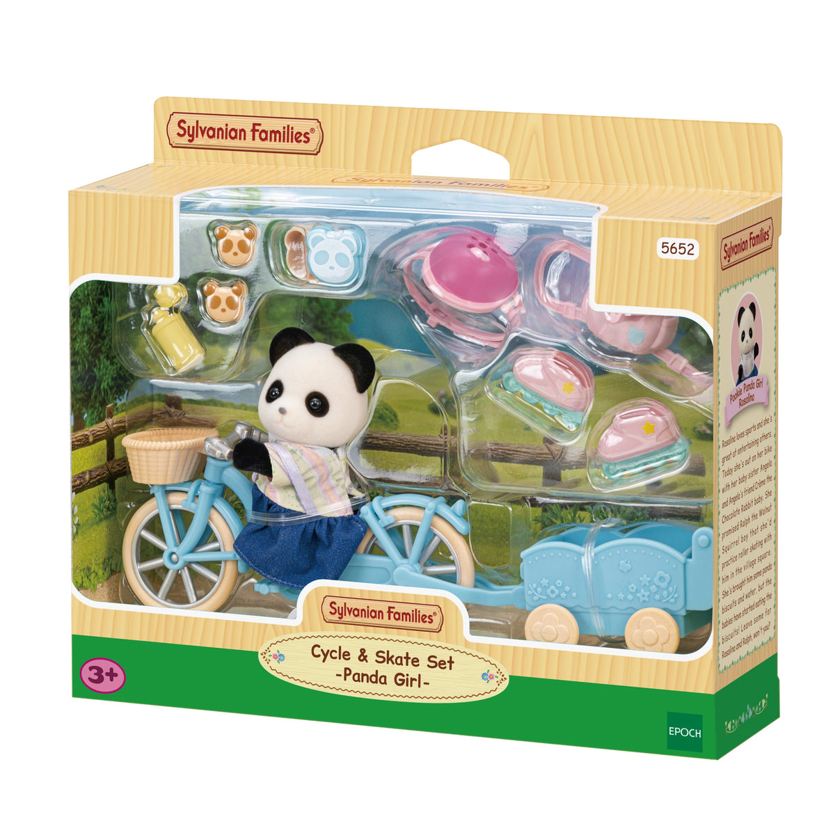 Sylvanian Families Cycle & Skate Set - Panda Girl - image 6