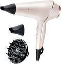 Remington hair dryer with attachments on a white background
