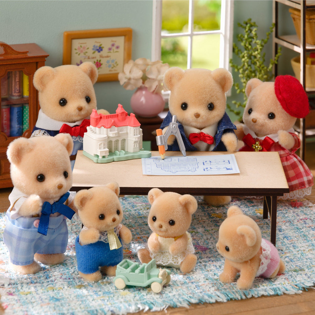 Sylvanian Families Biscuit Bear Sister & Brother - Delicious Picnic - image 4