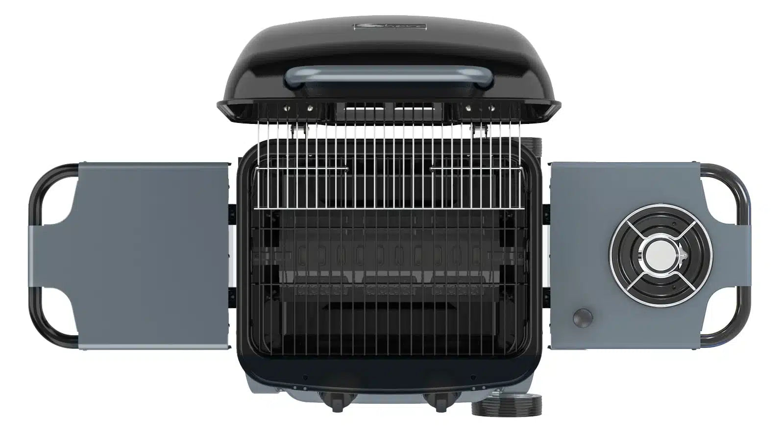 Sahara Rapid Assembly 2 Burner Plus Gas BBQ | Camping & Outdoor Cooking