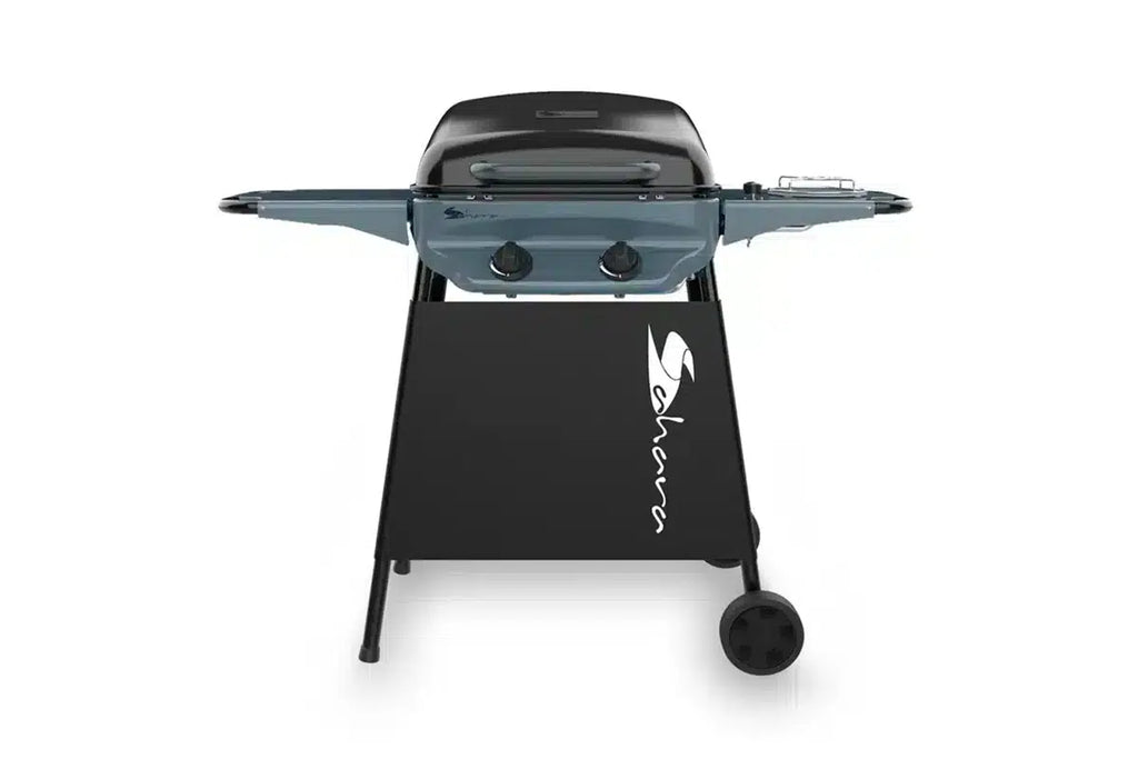 Sahara Rapid Assembly 2 Burner Plus Gas BBQ | Camping & Outdoor Cooking