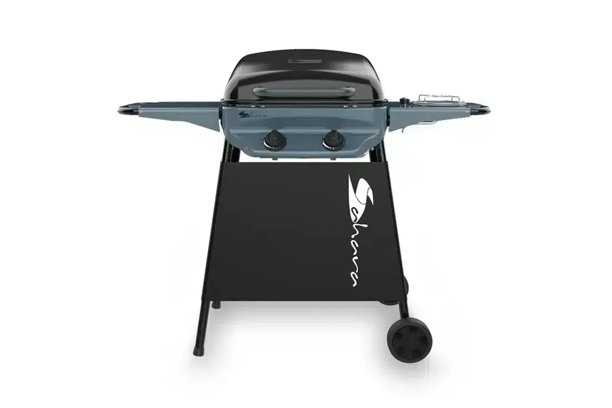 Sahara Rapid Assembly 2 Burner Plus Gas BBQ | Camping & Outdoor Cooking