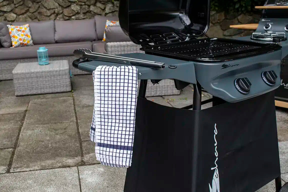 Sahara Rapid Assembly 2 Burner Plus Gas BBQ | Camping & Outdoor Cooking