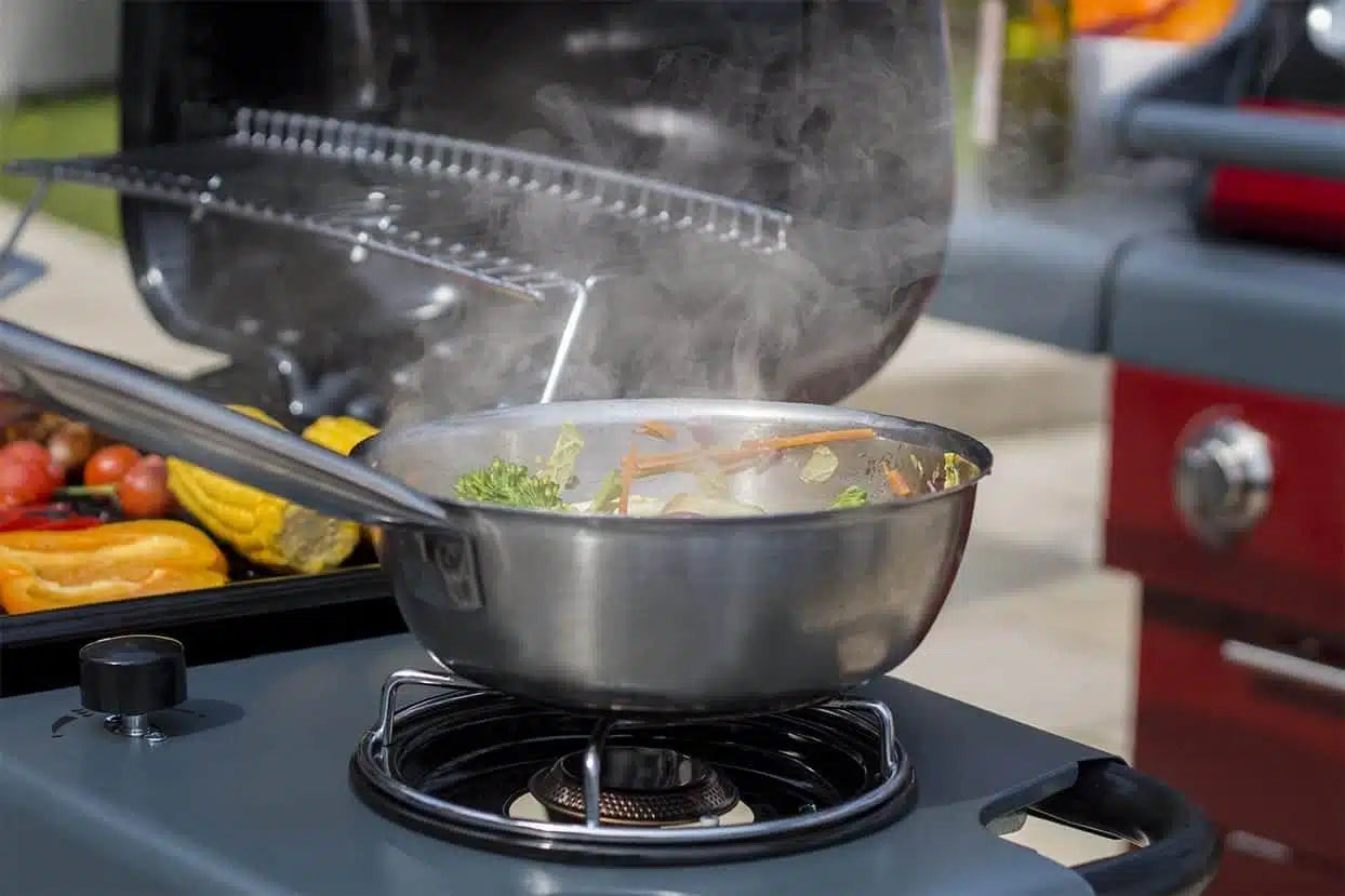 Sahara Rapid Assembly 2 Burner Plus Gas BBQ | Camping & Outdoor Cooking