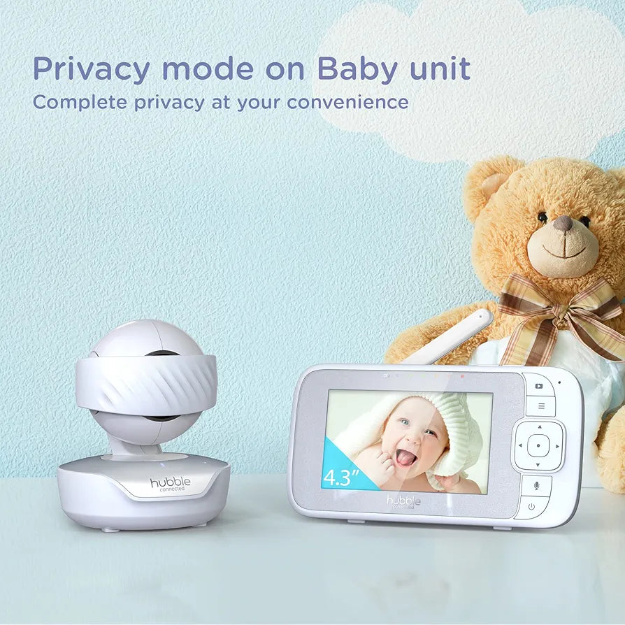 Hubble Nursery View Select 4.3" Video Baby Monitor