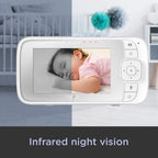 Hubble Nursery View Select 4.3" Video Baby Monitor