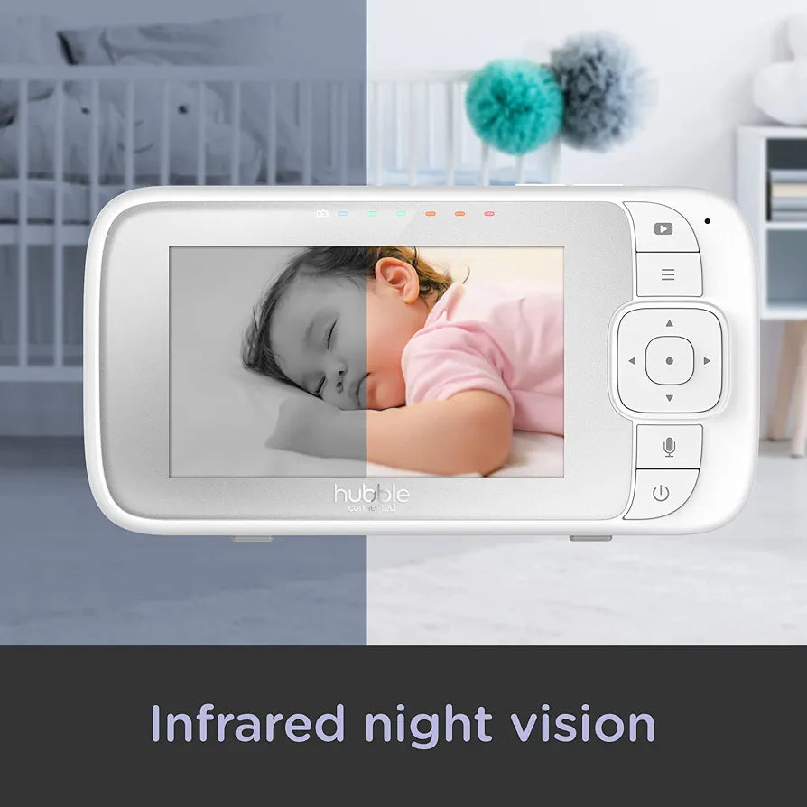 Hubble Nursery View Select 4.3" Video Baby Monitor