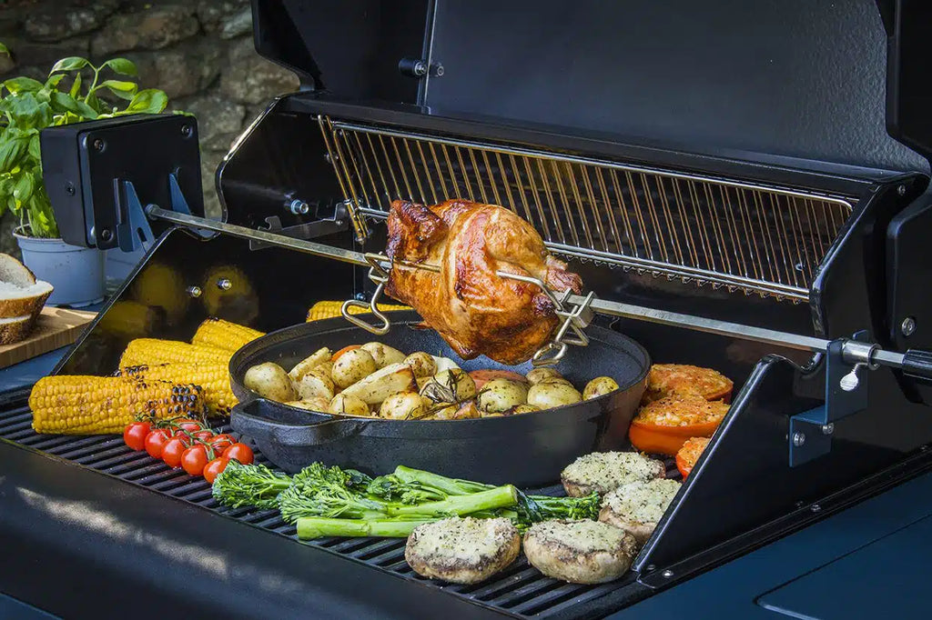 Sahara BBQ Rotisserie | Automatic Rotisserie for Gas BBQs