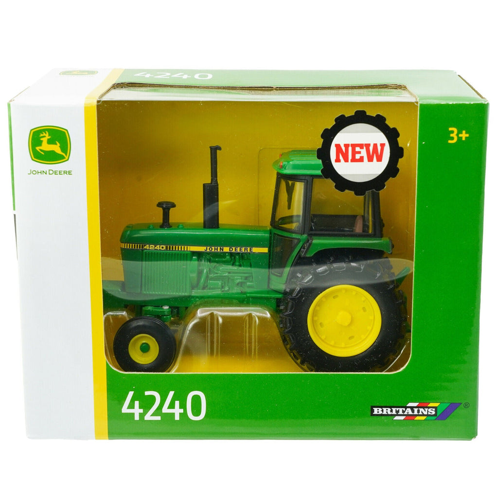 BRITAINS 43376 JOHN DEERE 4240 TRACTOR 1:32 - Flemings Department Store