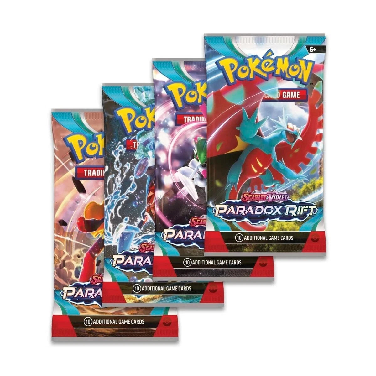 Pokémon TCG: Paradox Rift Pack – 10 Cards Per Pack