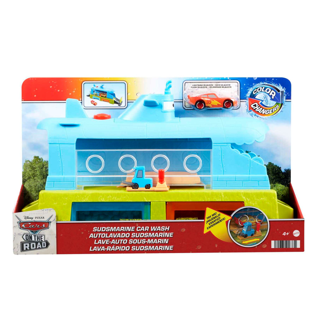 Cars Color Change Whale Car Wash Playset - Flemings Department Store