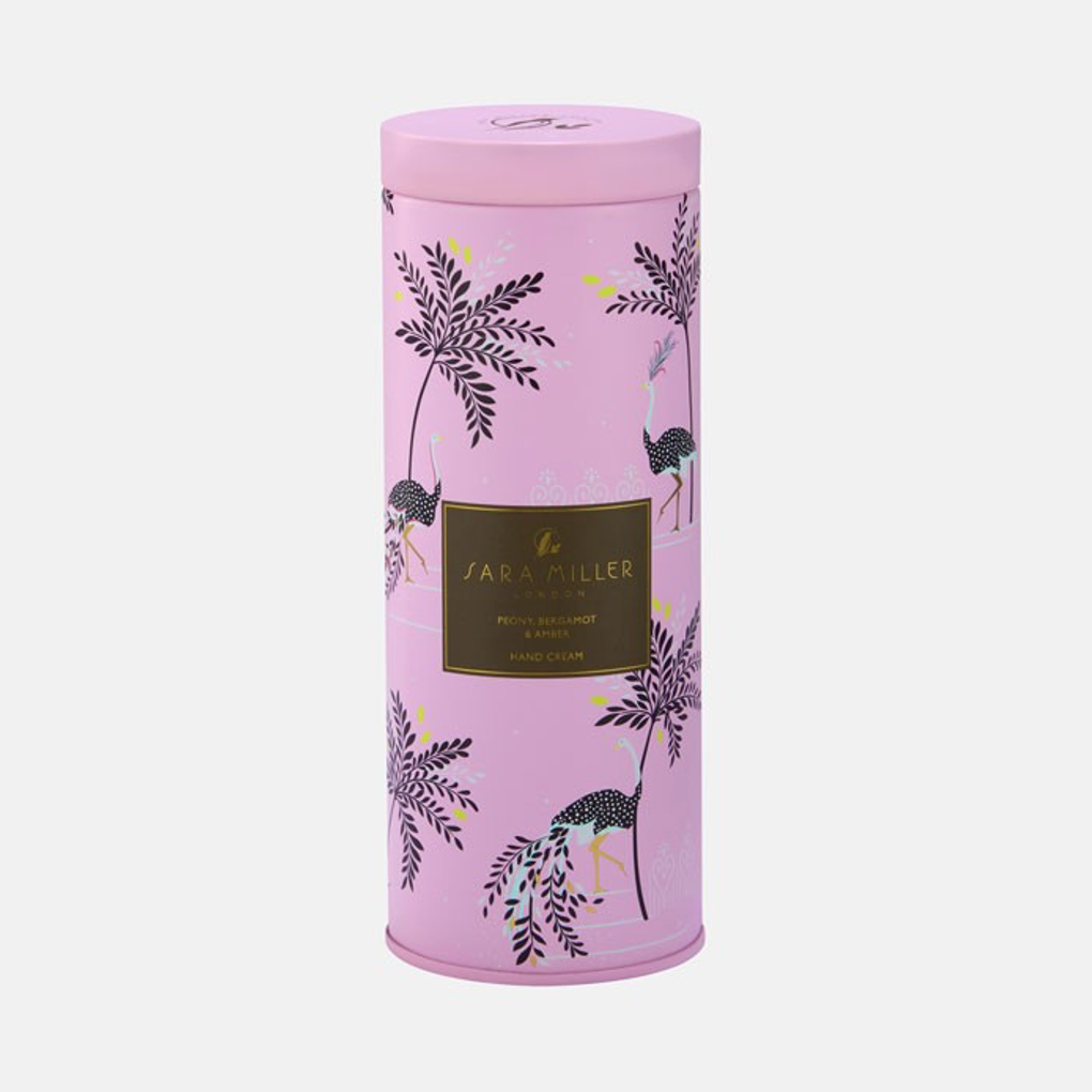 Sara Miller Hand Cream – Savannah Pink Filigree Peony 100ml