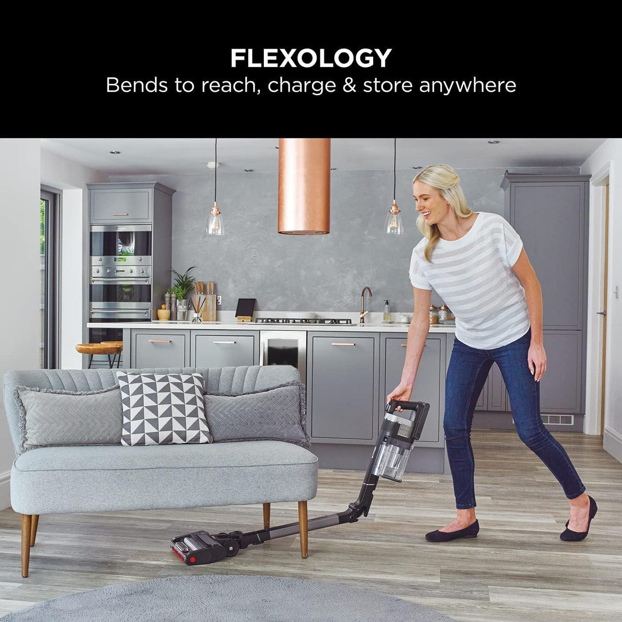 Shark IZ420UKT Cordless Pet Vacuum | Anti Hair Wrap Flex