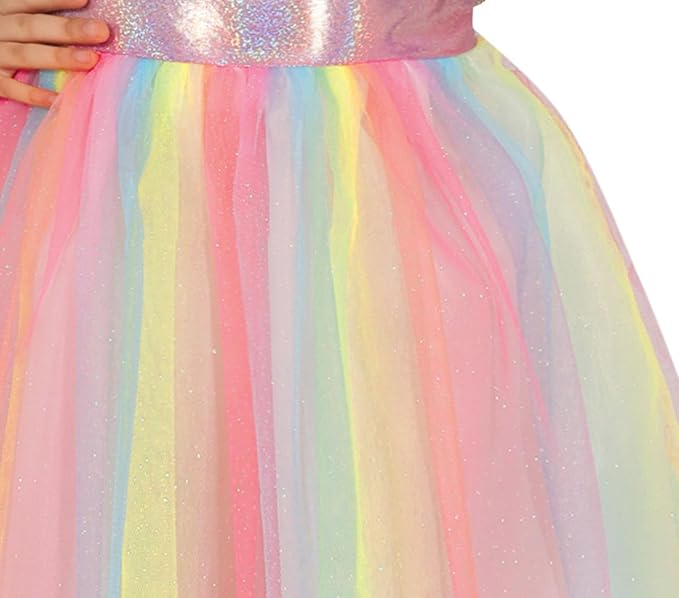 Rainbow Unicorn Costume for Kids – Magical Dress-Up Outfit - Flemings Department Store