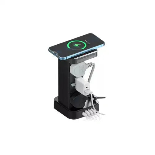 LDNIO SKW6457 6-Socket Tower Extension with Wireless Charger – UK