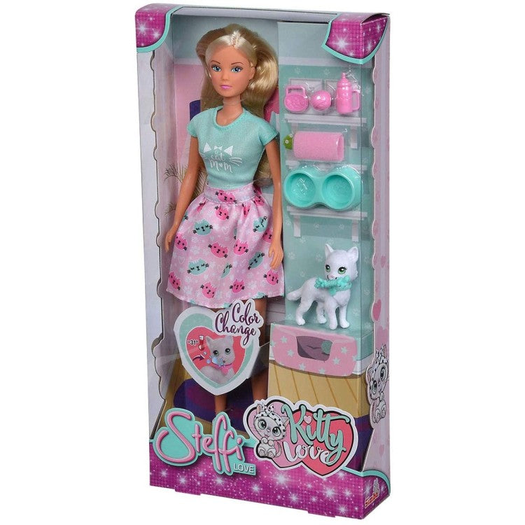 STEFFI LOVE KITTY LOVE DOLL AND ACCESSORIES - Flemings Department Store