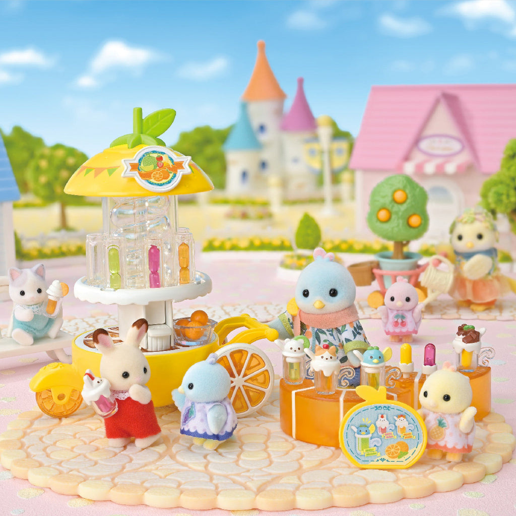 Sylvanian Families Citrus Bird Juice Stand - image 9