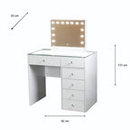 Erika Hollywood dressing table dimensions