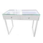 Erika vanity table with LED light up top