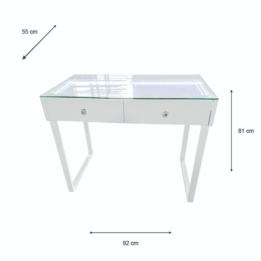 Erika vanity table dimensions 92 x 83 x 55cm