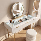 Gia Plus dressing table glass-top storage organisers