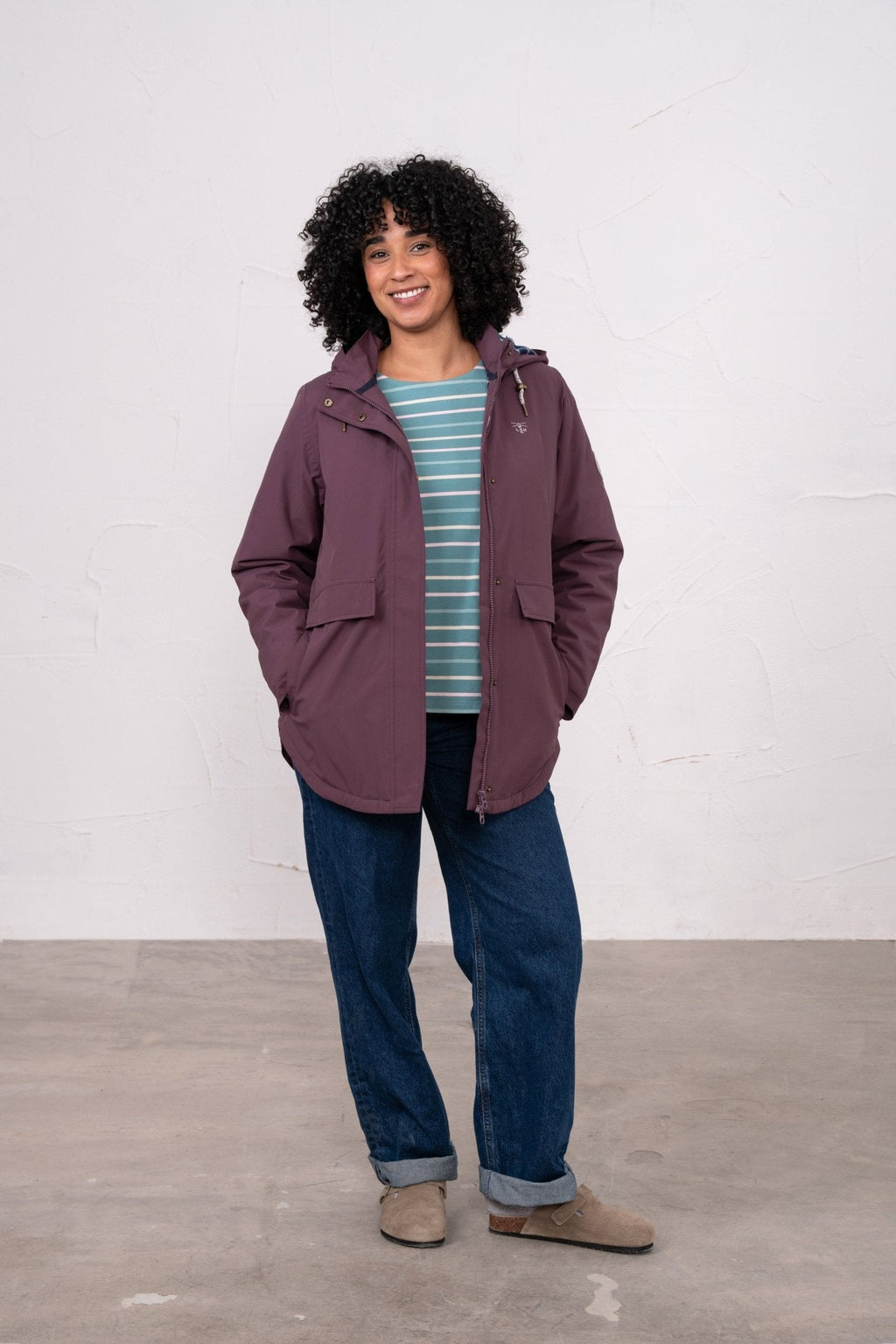 Tess Coat Damson - image 4