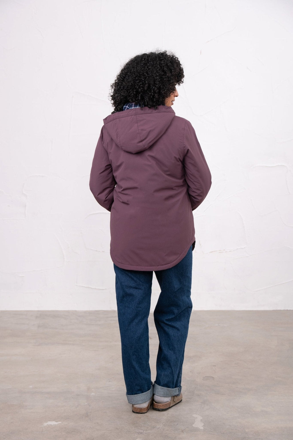 Tess Coat Damson - image 9