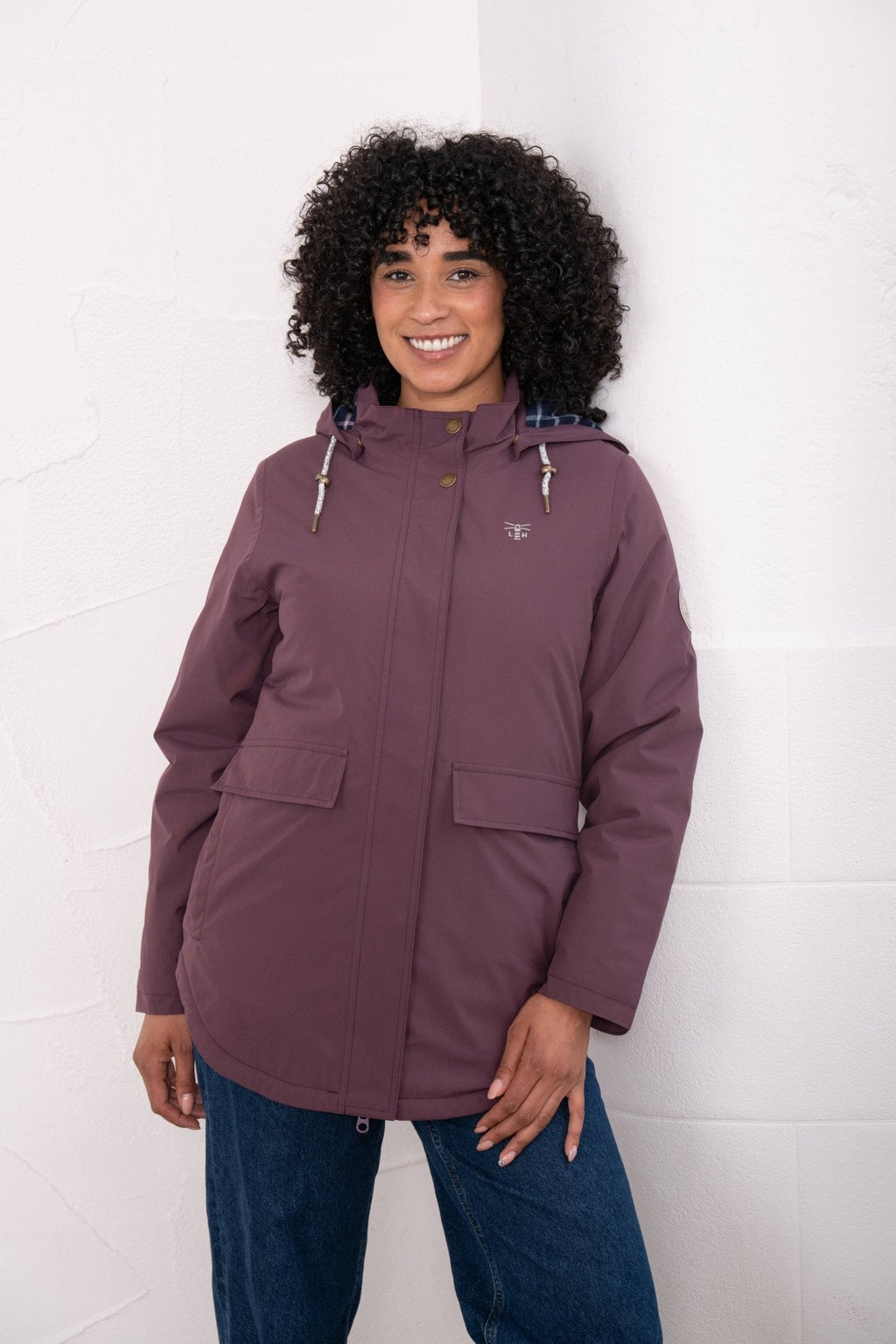 Tess Coat Damson - image 1
