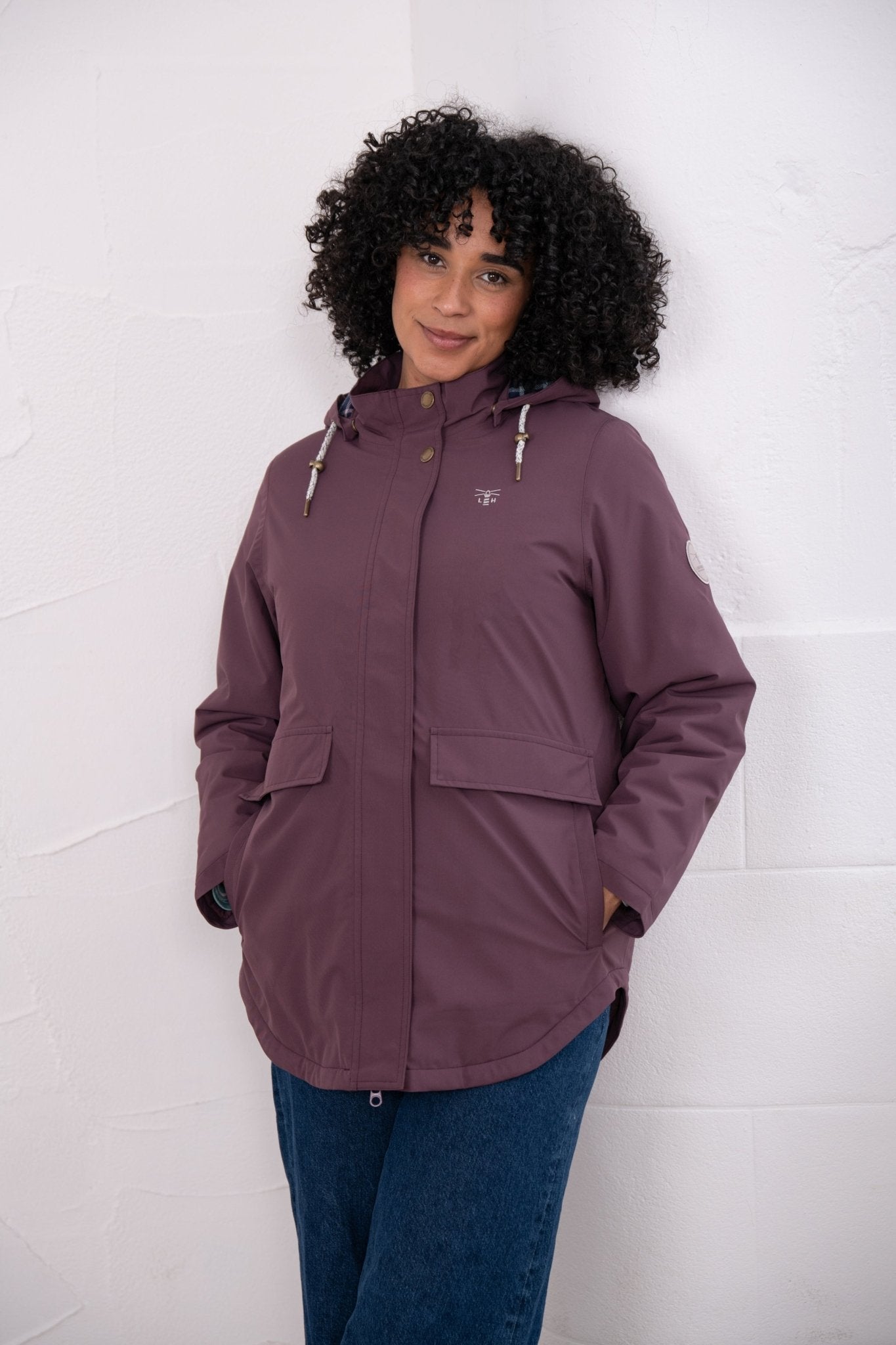 Tess Coat Damson - image 6