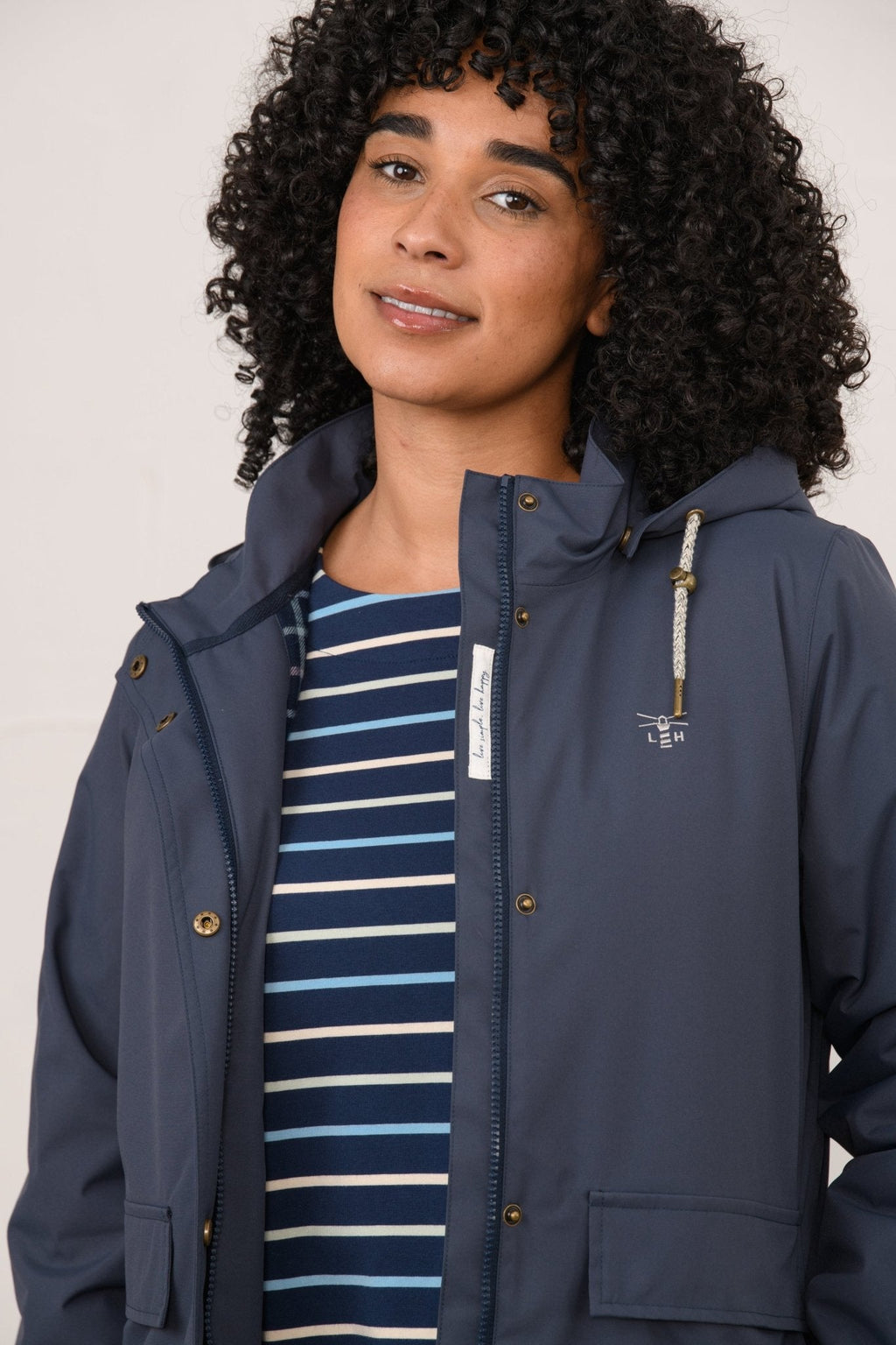 Tess Coat Navy - image 4