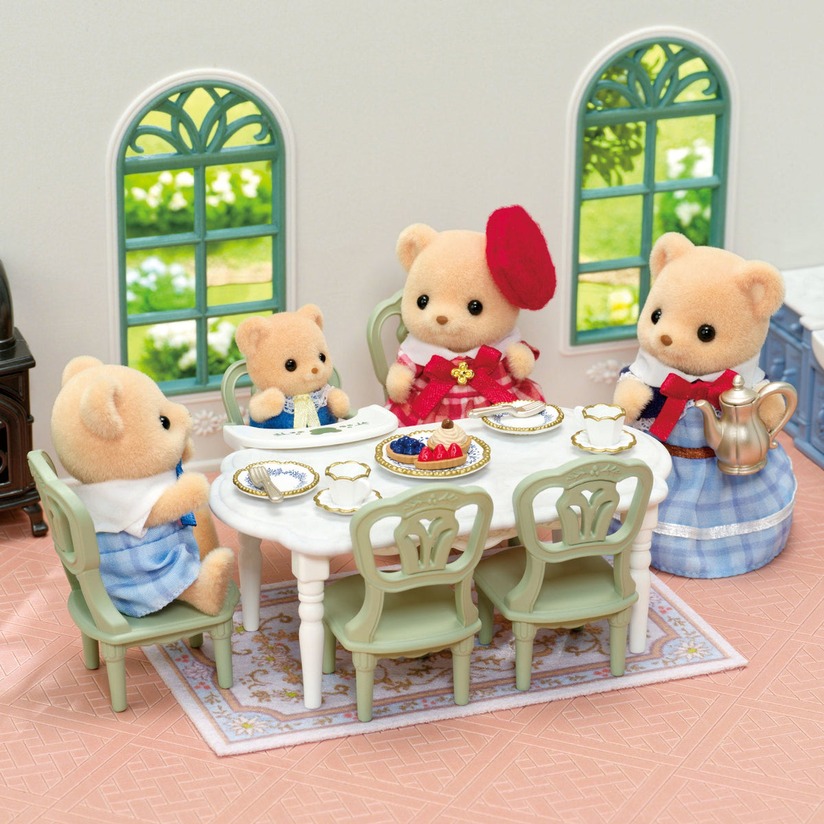 Sylvanian Families Red Roof Riverside Manor Elegant Dining Room - image 2