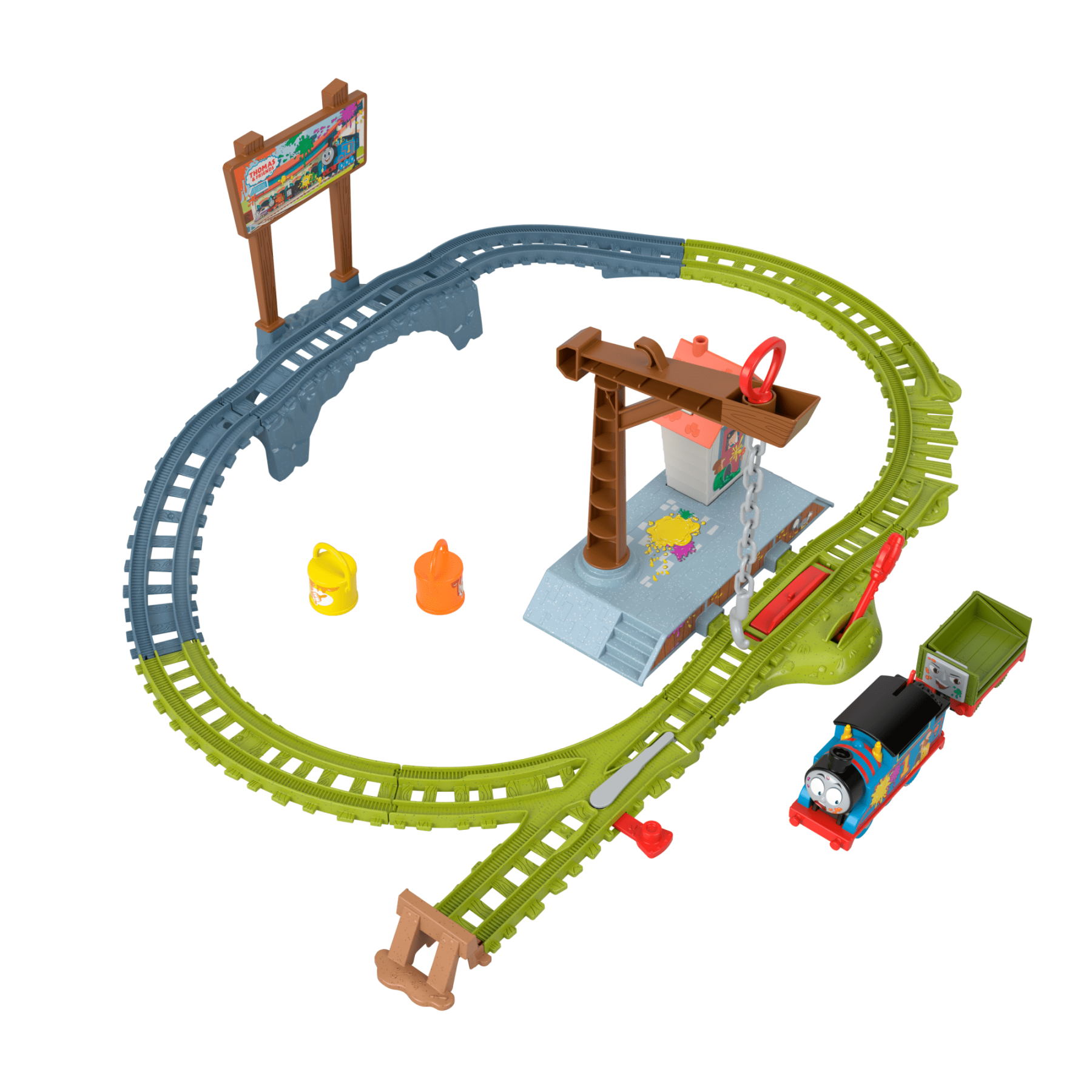 Thomas and His Friends - Paint Delivery Box - Circuit to Build - Ages 3 and up - Flemings Department Store