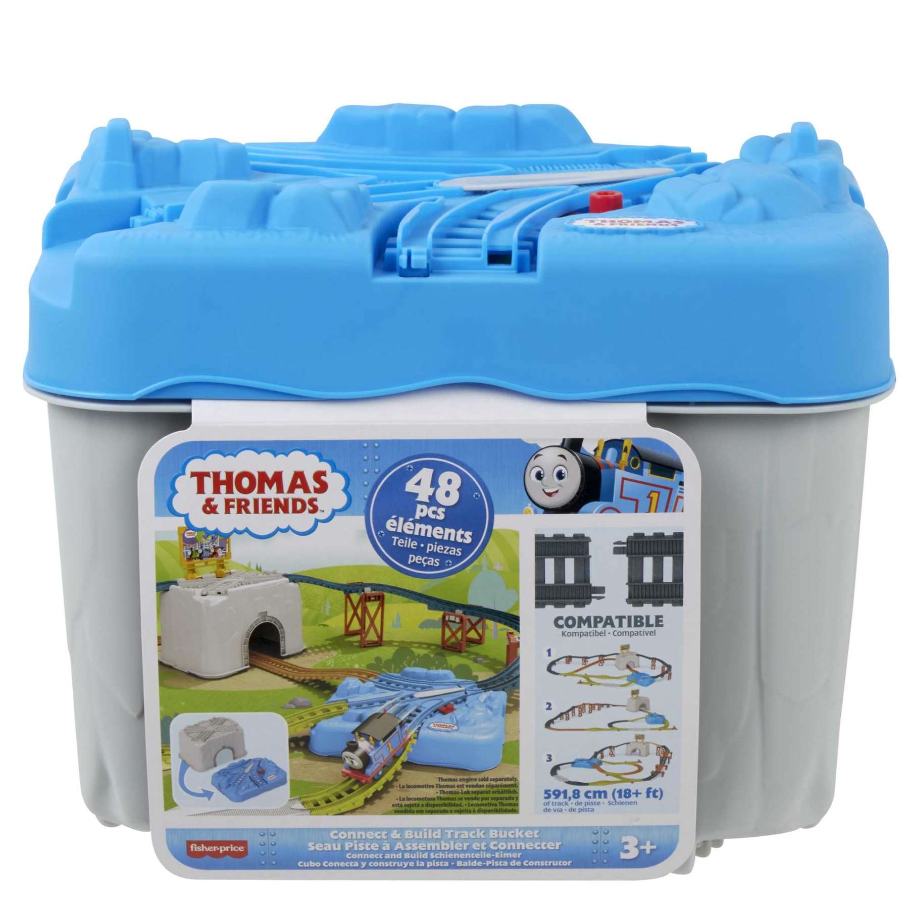 Thomas & Friends Connect & Build Track Bucket - Flemings Department Store